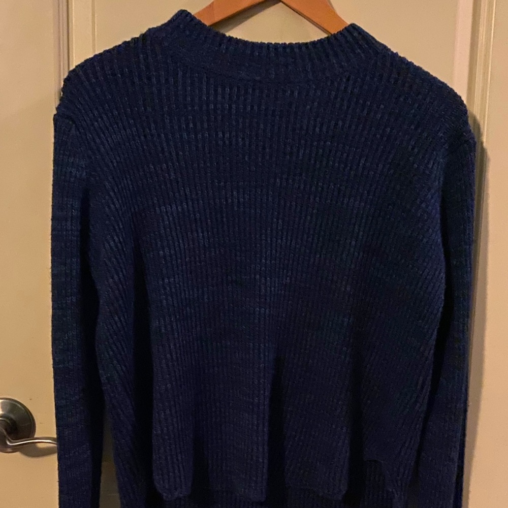 Don’t Ask Why: American Eagle: Navy Knit Sweater